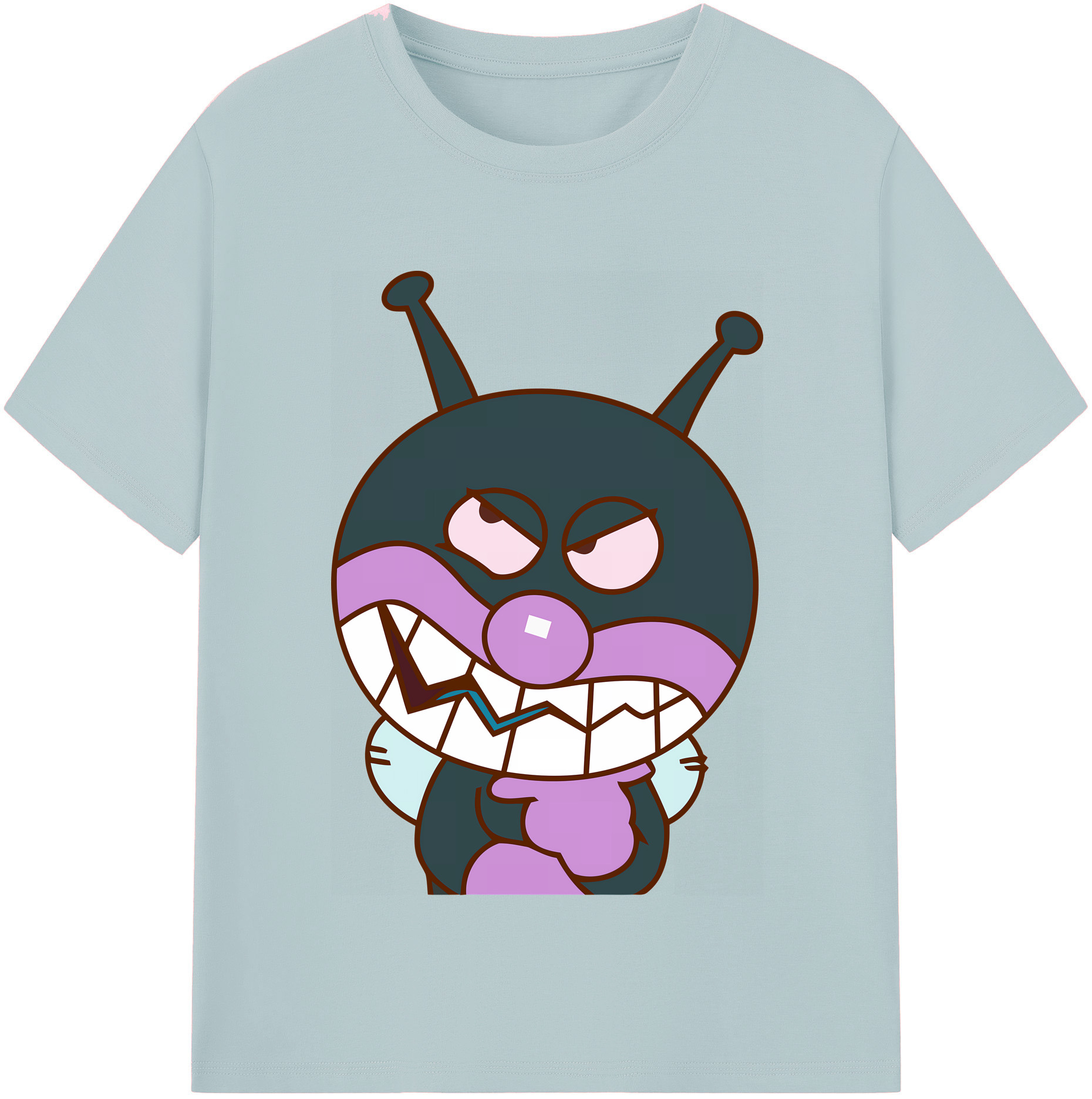 （画像用） アンパンマン Anpanman 綿100％半袖Tシャツ（フロントプリント）